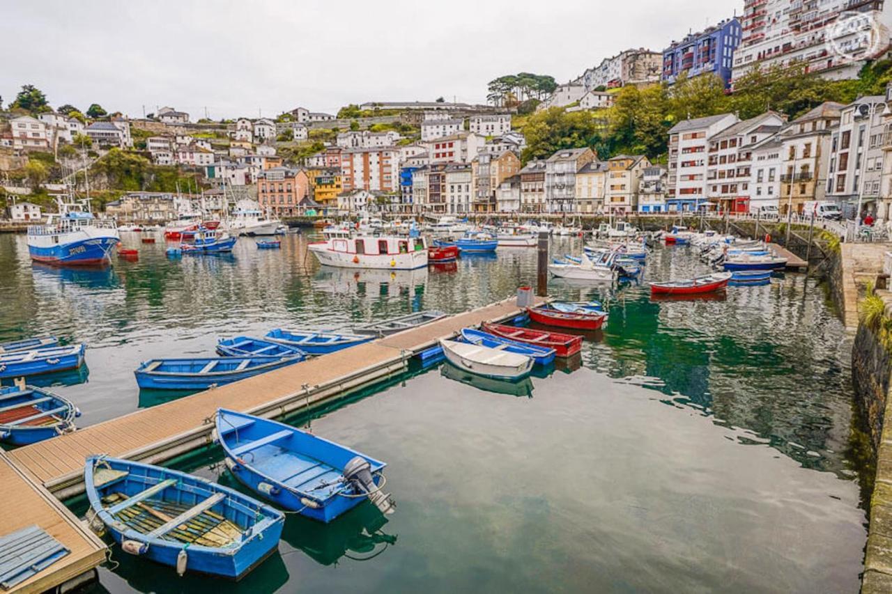 Room In Lodge - Double And Single Room - Pension Oria 2 Luarca Luaran gambar